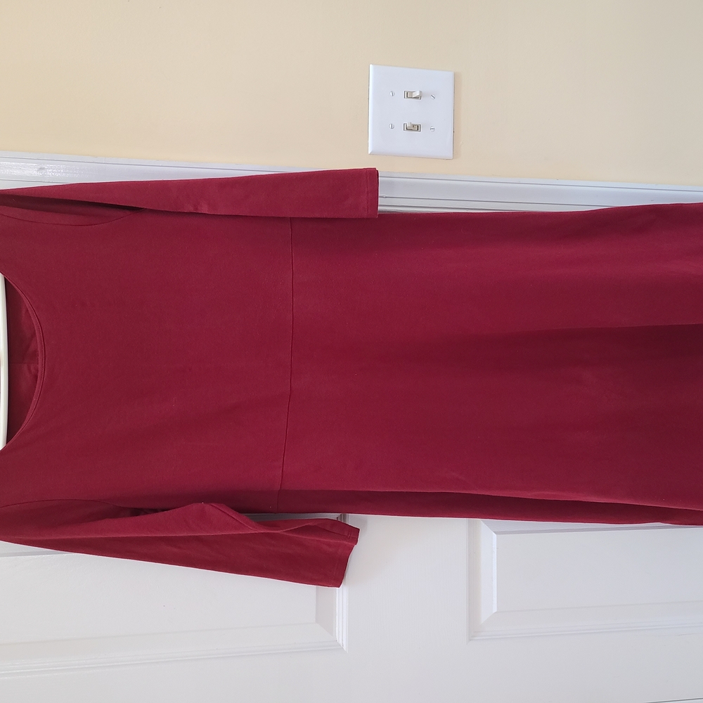Elegant Red Women's Dress